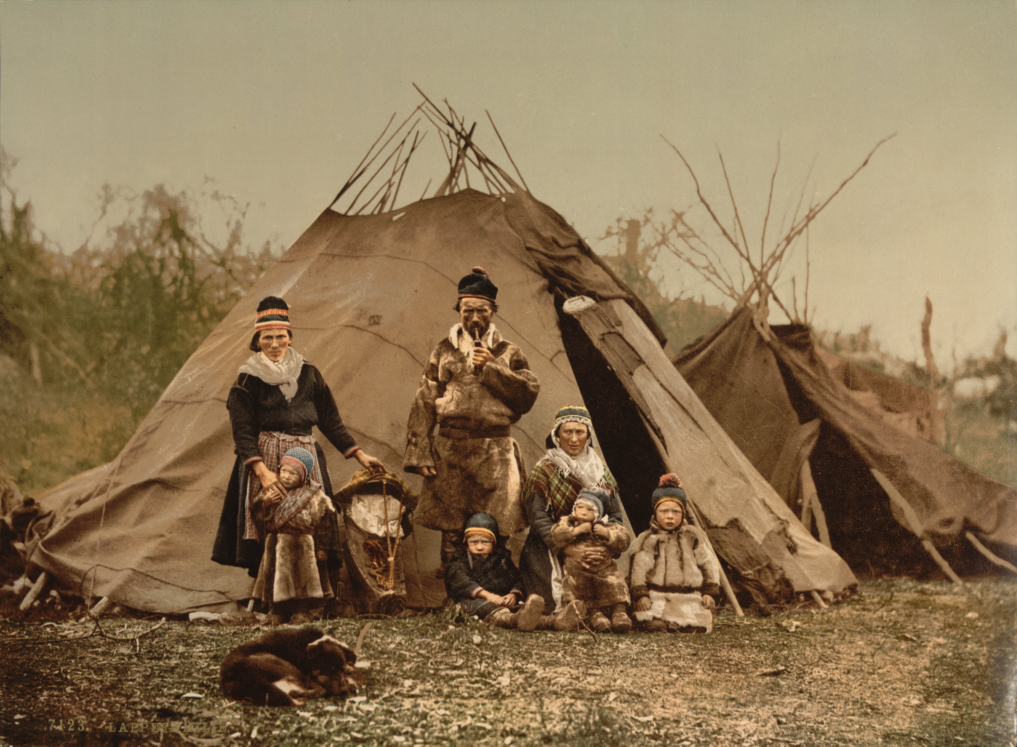 Семья саами 1900