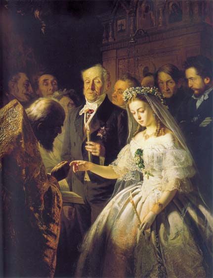 ПУКИРЕВ Василий Владимирович. Неравный брак. 1862