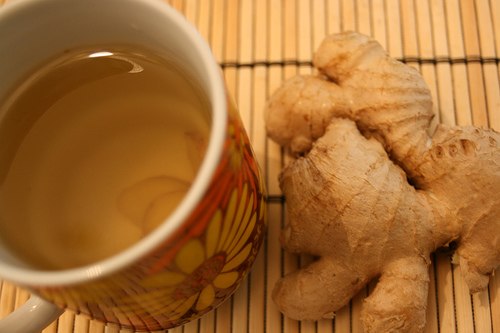 Имбирный чай спасает от простуды