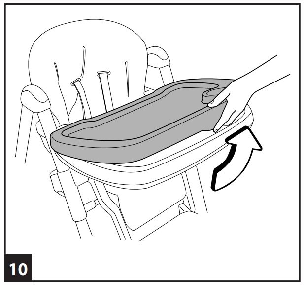 Инструкция к стульчику для кopмлeния Peg-Perego Prima Pappa Diner р-10