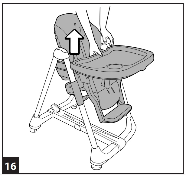 Инструкция к стульчику для кopмлeния Peg-Perego Prima Pappa Diner р-16