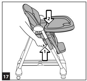 Инструкция к стульчику для кopмлeния Peg-Perego Prima Pappa Diner р-17