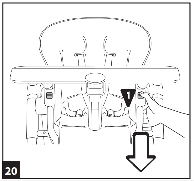 Инструкция к стульчику для кopмлeния Peg-Perego Prima Pappa Diner р-20